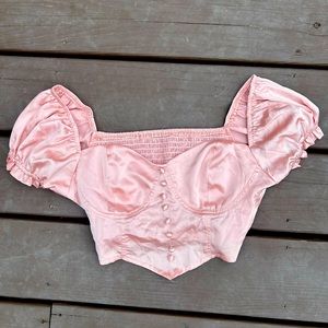 Cropped corset style 🩷